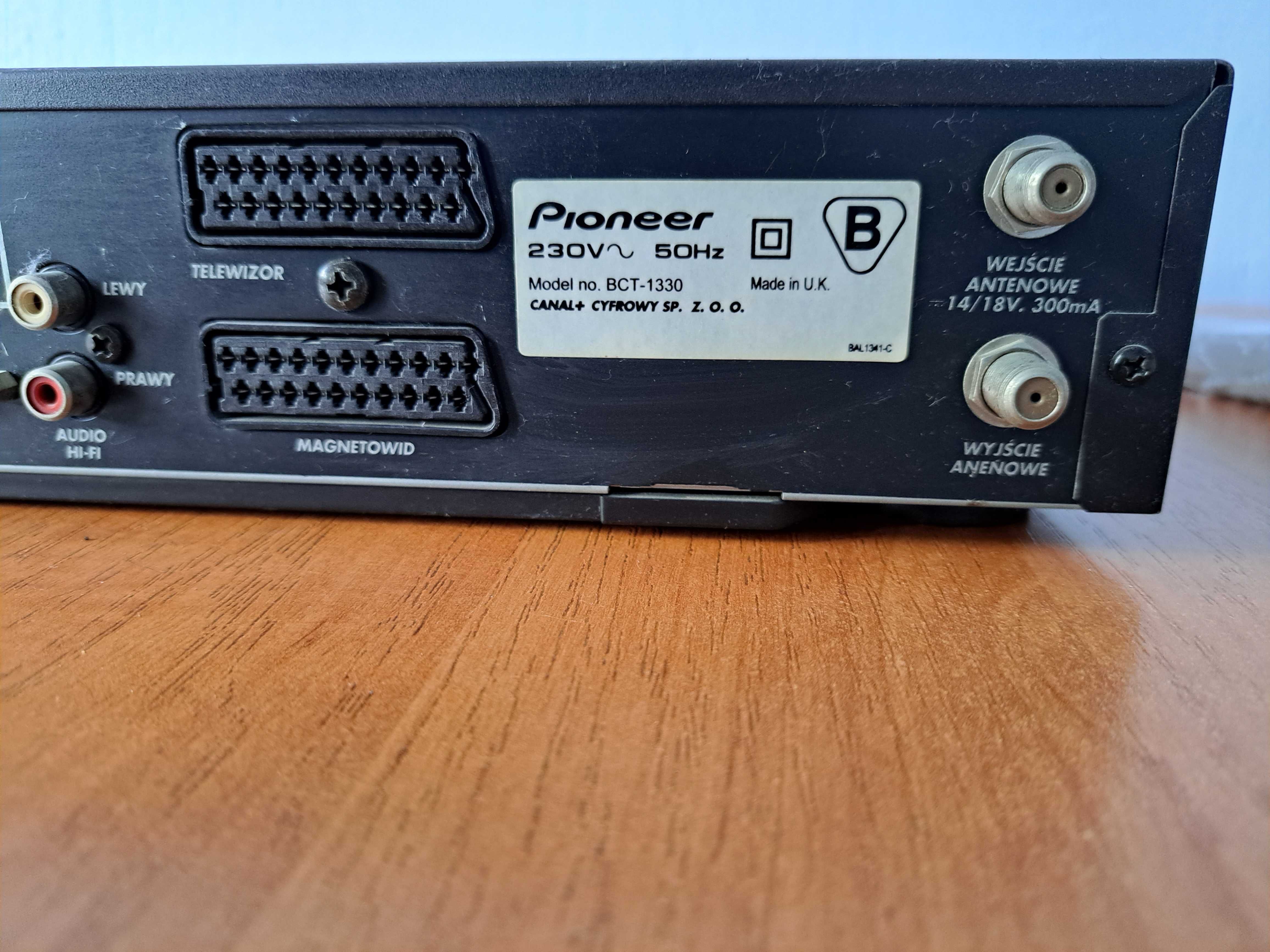 Dekoder cyfry + model no.BCT-1330