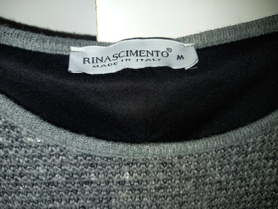 Vestido prateado e preto de cerimónia/festa - Rinascimento
