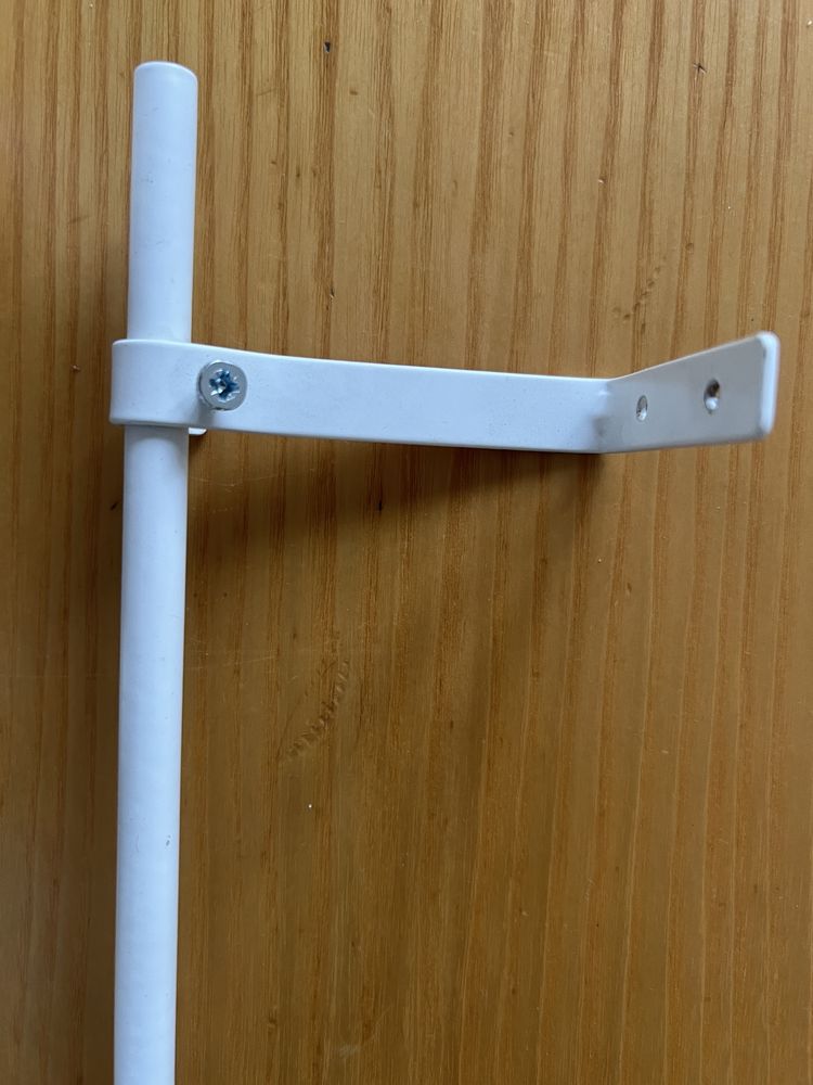Szyna karnisz do zaslonki 80 cm IKEA irja biały klasyczny