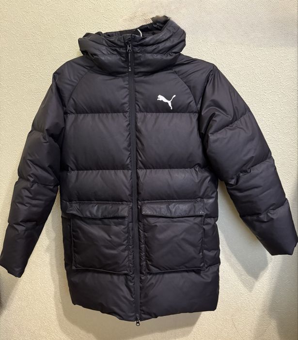 Куртка жіноча зимова Puma Long Hooded Down Coat