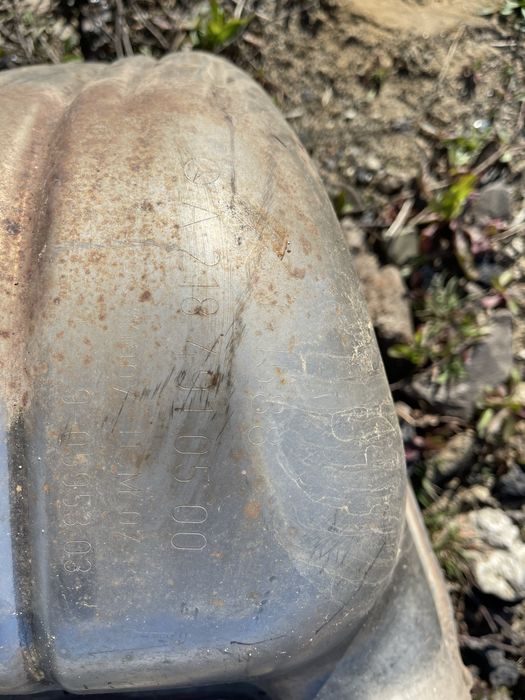 Tlumik koncowy wydech mercedes w218 3.0 cdi