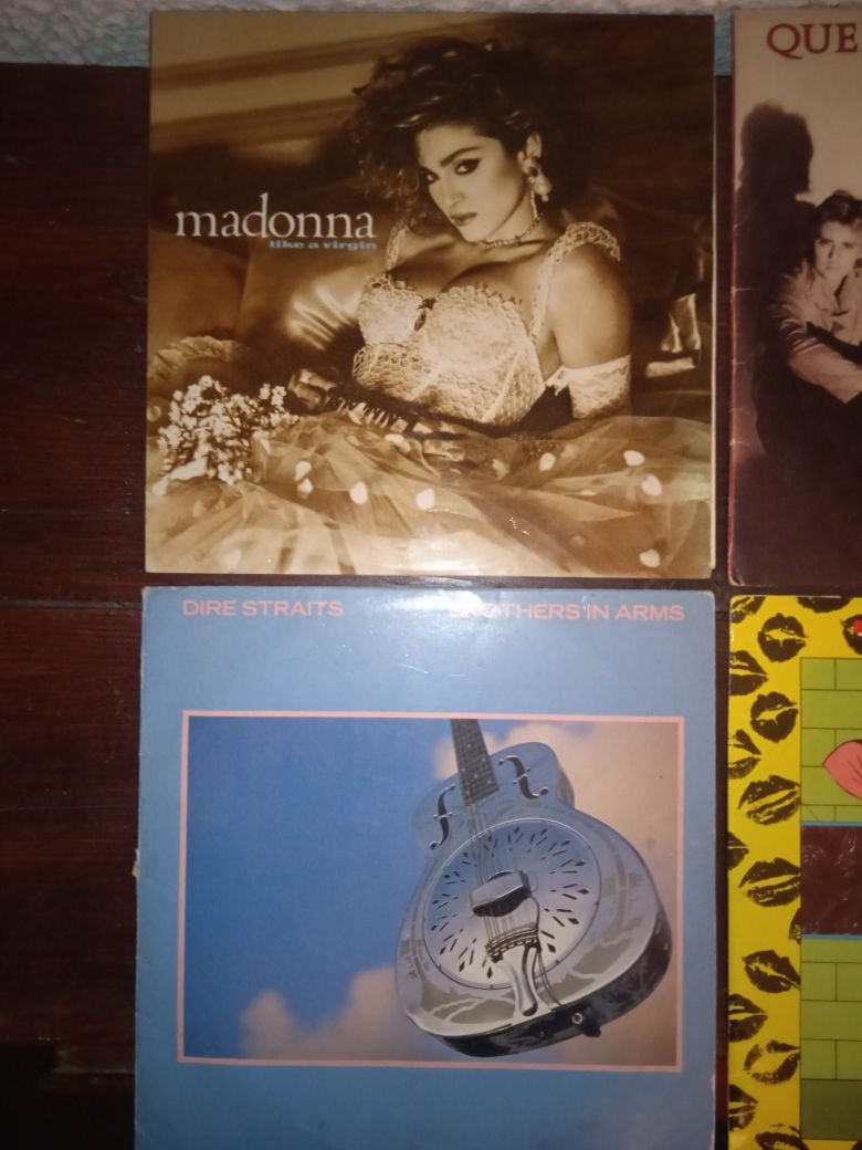 LP vinyl Madonna Dire Straits Baltimora