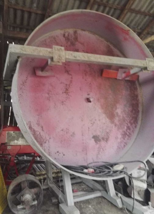 Granulator talerzowy metodą na mokro
