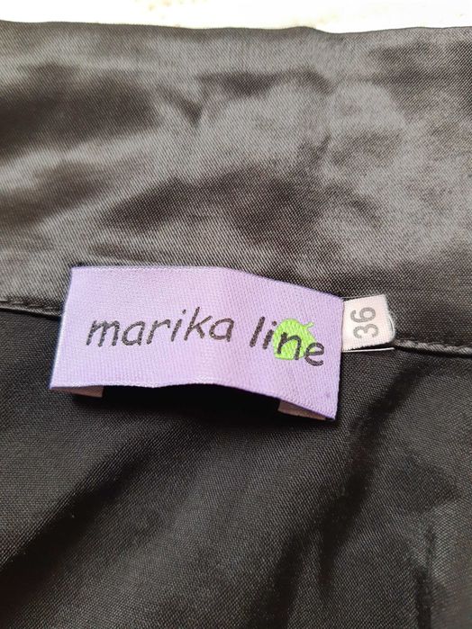Bolerko, czarne, satynowe, 36, Marika Line