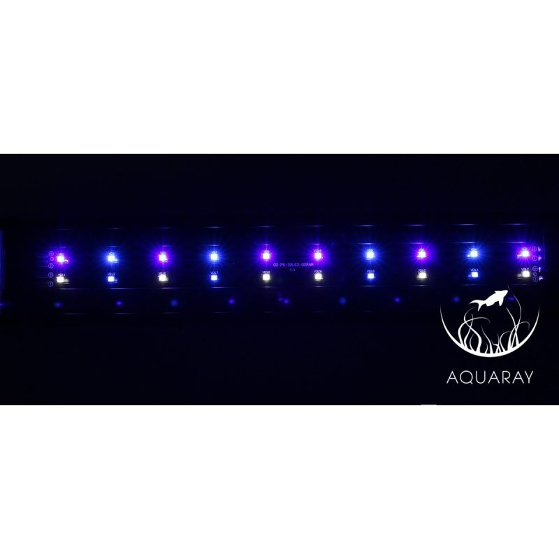 Calha LED para aquario de agua salgada