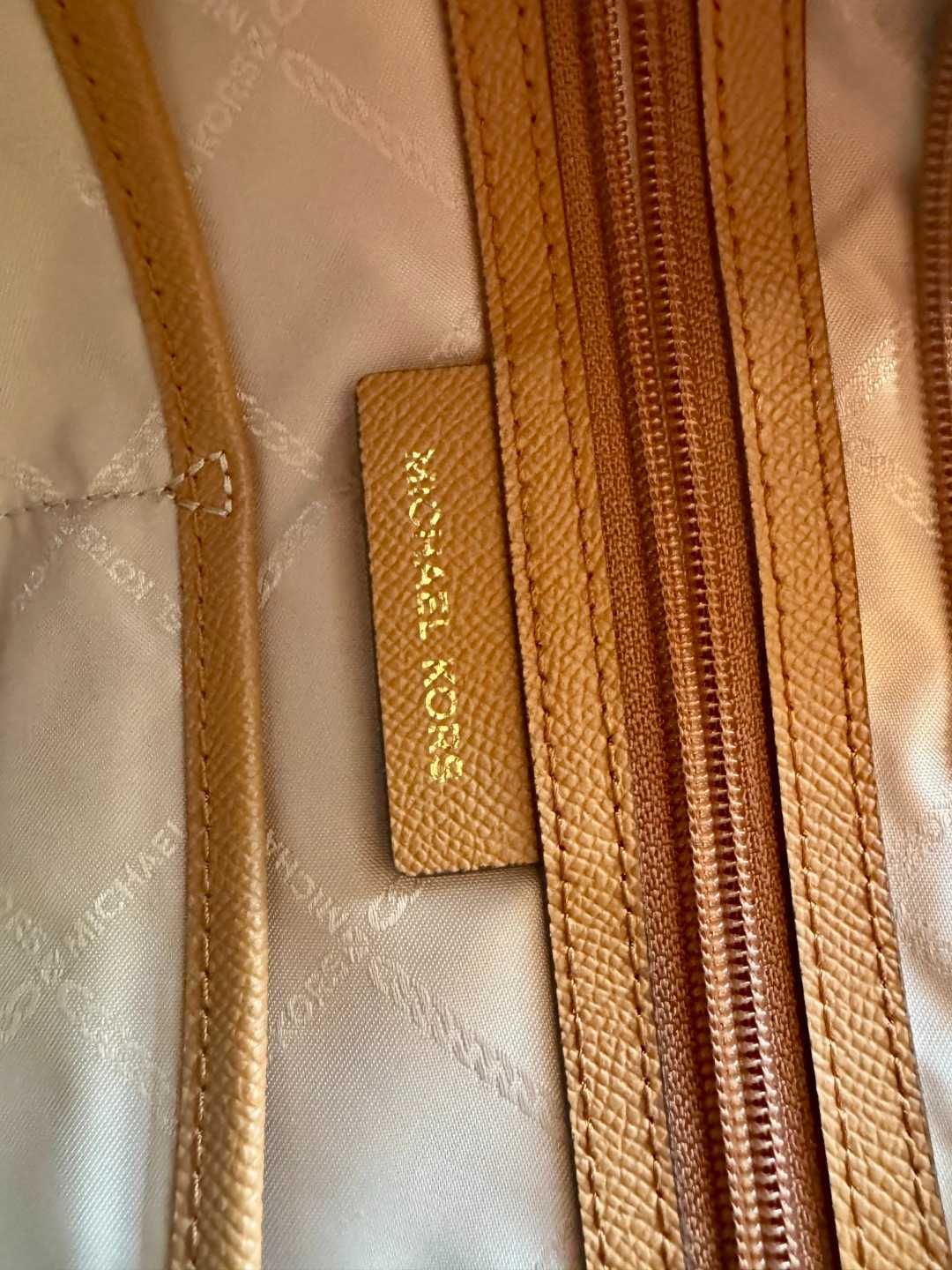 Torebka Michael Kors brązowa pojemna oryginalna