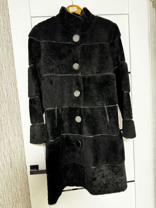 Натуральна шуба з мутона