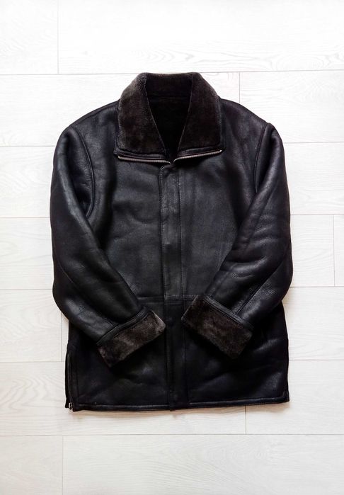 Дешево! Натуральная Мужская Дубленка VERDONNI / Куртка / Пальто / зима