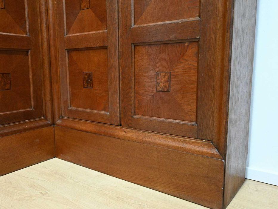 stylowa witryna biblioteka narożna 032603