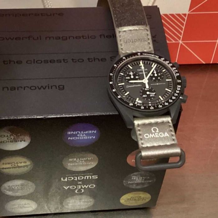 Omega x Swatch SO33A100 Misja Mercury - Nowość dla Kolekcjonerów