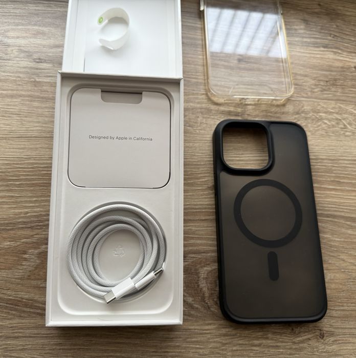 Iphone 15 pro max black titanium 256gb