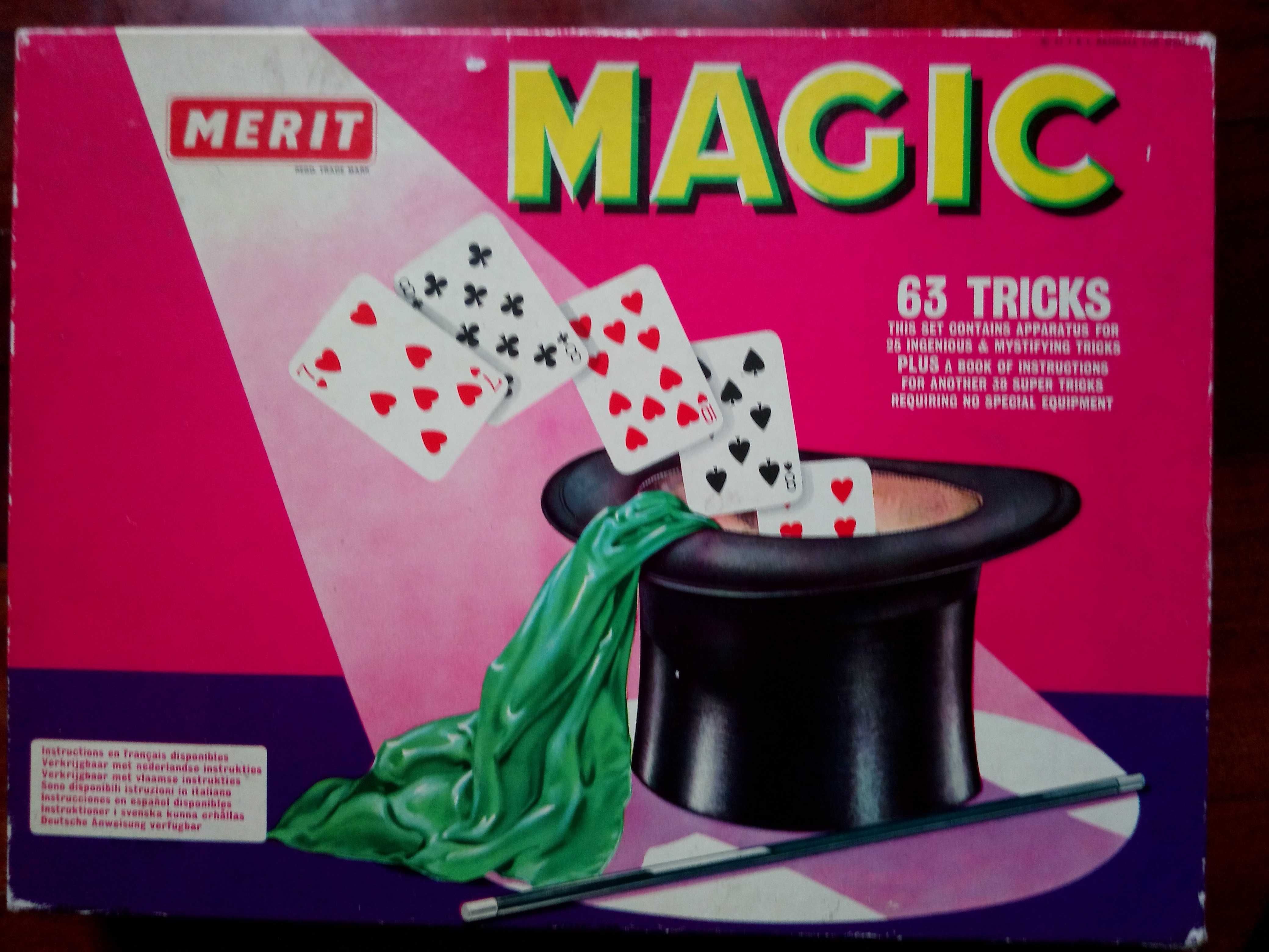 Jogo de Magia Vintage da Merit