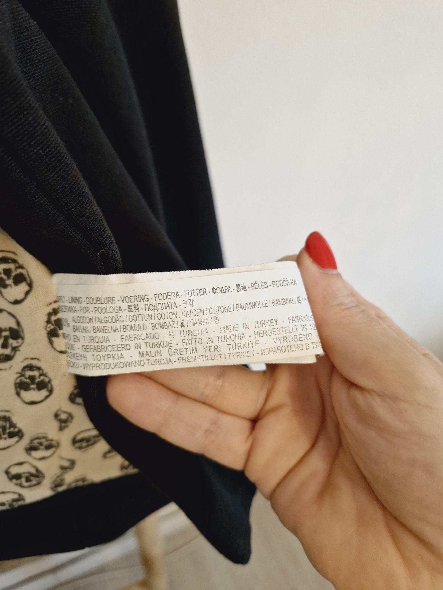 Blazer curto preto