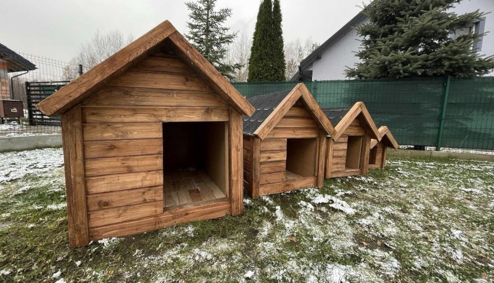 Budy dla psów, stoły ogrodowe, kurnik, dostępne od ręki!