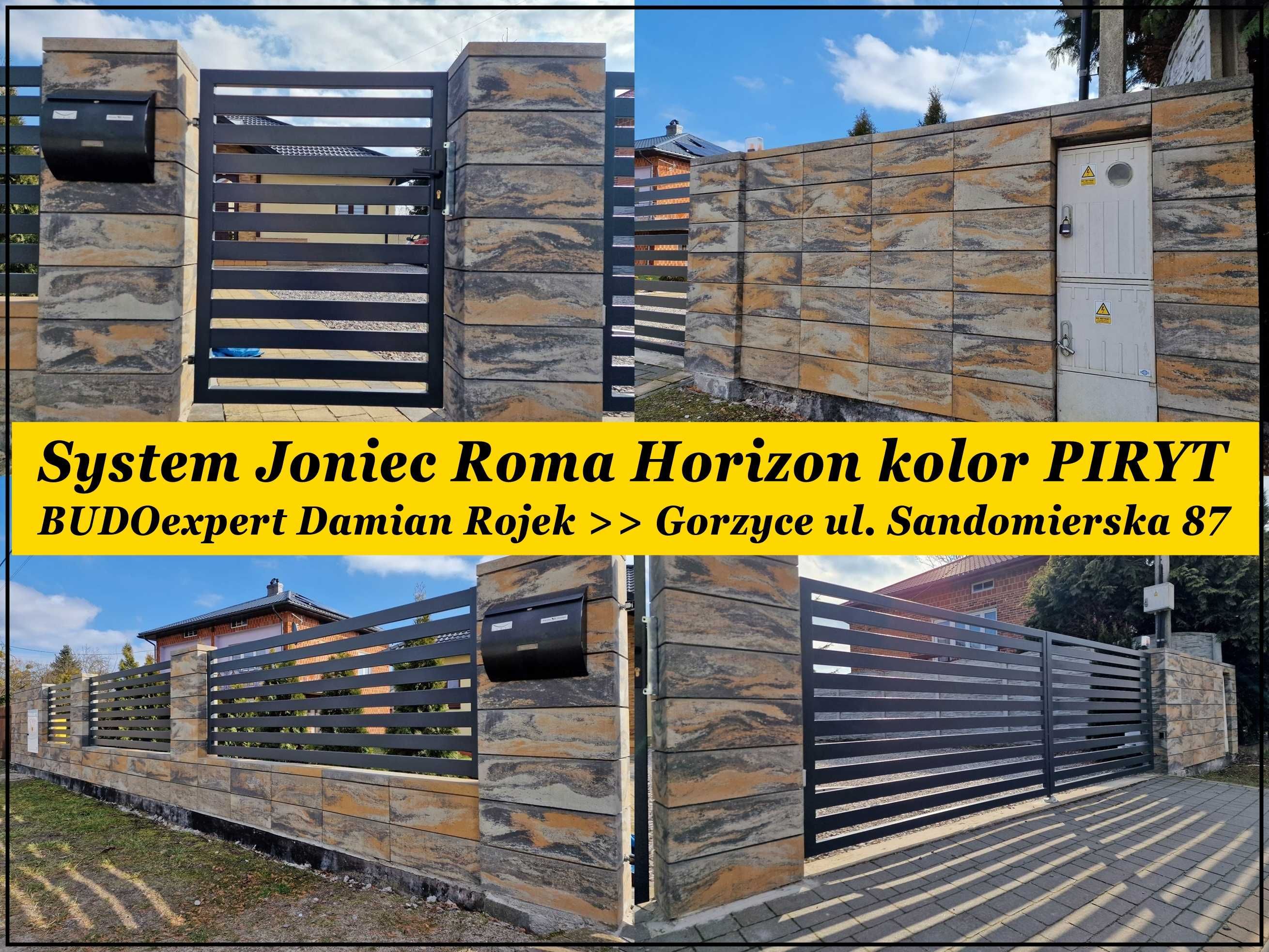 Bloczek gładki Joniec Roma Horizon Piryt Montaż * Projekt 3D * Kurier