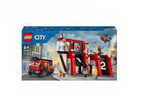 LEGO CITY 60414 Remiza Strażacka Z Wozem Strażackim Klocki *NOWE*