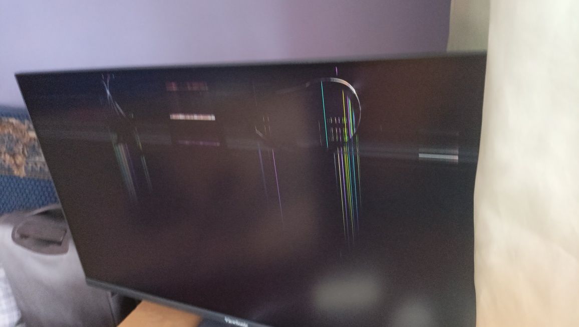 Монітор ViewSonic VA2715-2K-MHD, 27", пошкоджена матриця