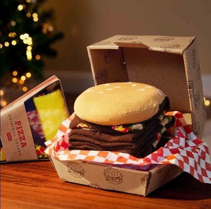 Оригінальний подарунок! Шкарпетки Бургер 36-40р.