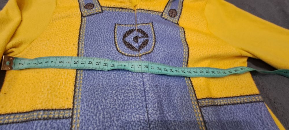 Піжама, кігурумі,р. 120-130 см. Міньон, Посіпака