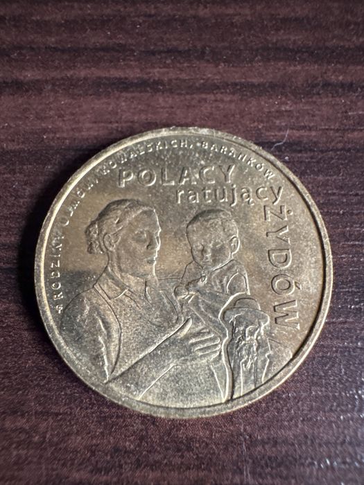Moneta 2 zlote, Polacy ratuja żydow
