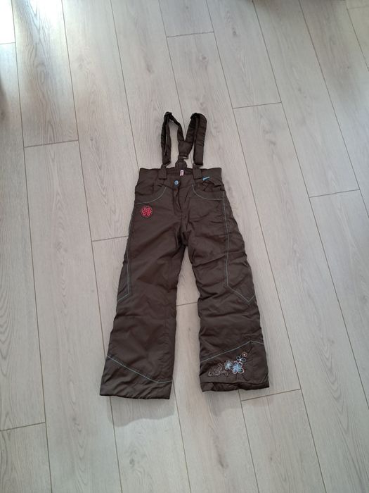 Spodnie zimowe dla dziewczynki 122cm
