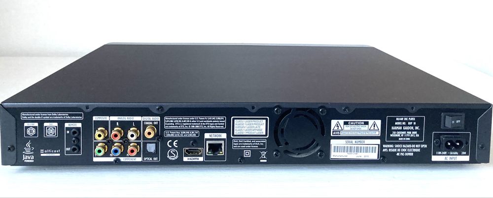 Hi-Fi Blu-ray плеер Harman/Kardon BDP 10