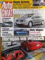 AUTO ŚWIAT BMW Z8, Peugeot 206, FIAT Uno, Abarth i inne rok 2002