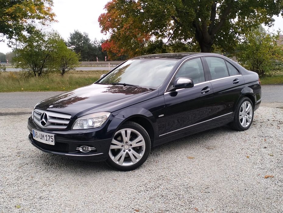 Mercedes-Benz Klasa C 200 Kompressor Avantgarde BiXenon El. Hak Led Bogata Wersja Bezwypadko
