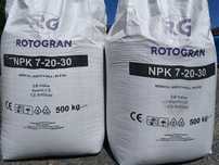 Rotogran NPK 7-20-30 worek 500 kg BB
