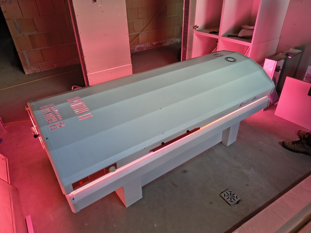 Solarium domowe.
