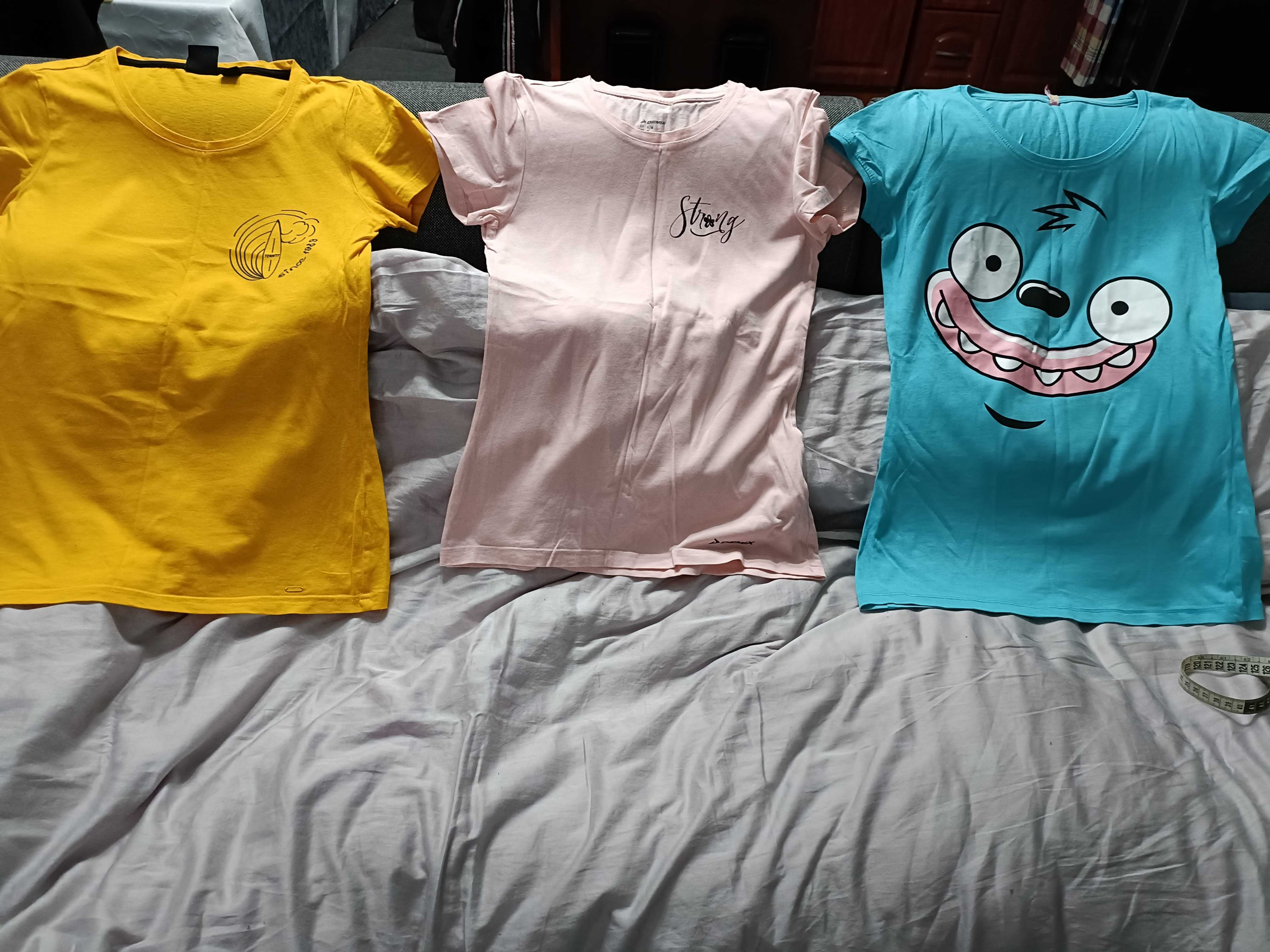 3 koszulki damskie rozmiar M