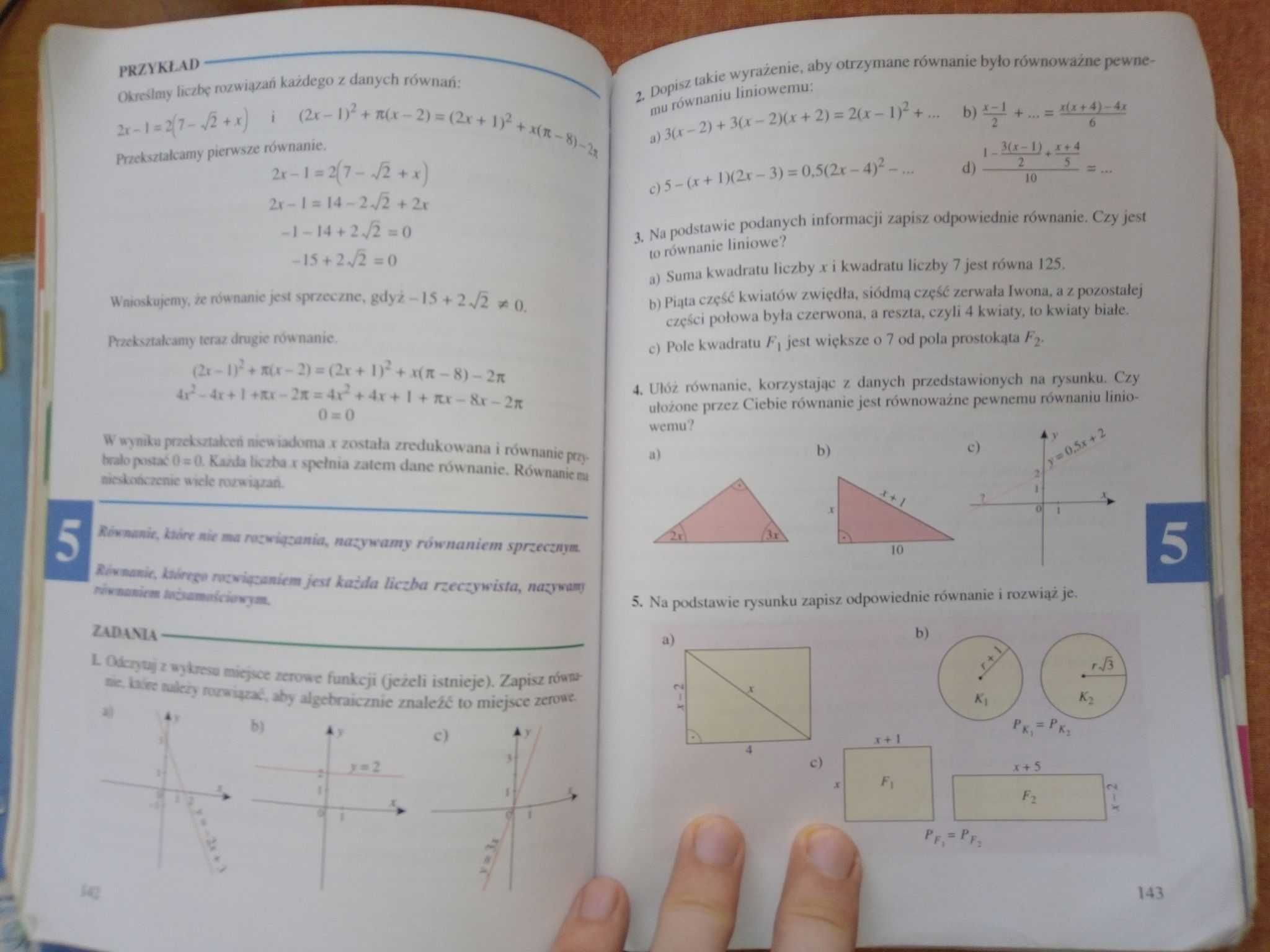 Matematyka krok po kroku podręcznik klasa 2 gimnazjum Res Polona