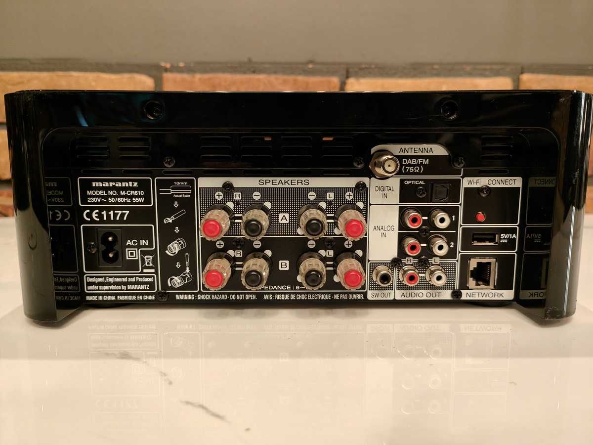 MARANTZ M-CR610 ! Świetna mini wieża ! Odtwarzacz CD ! DAC