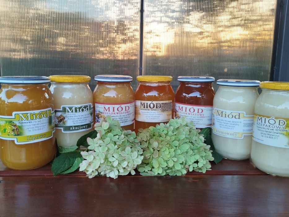 Miód z własnej pasieki