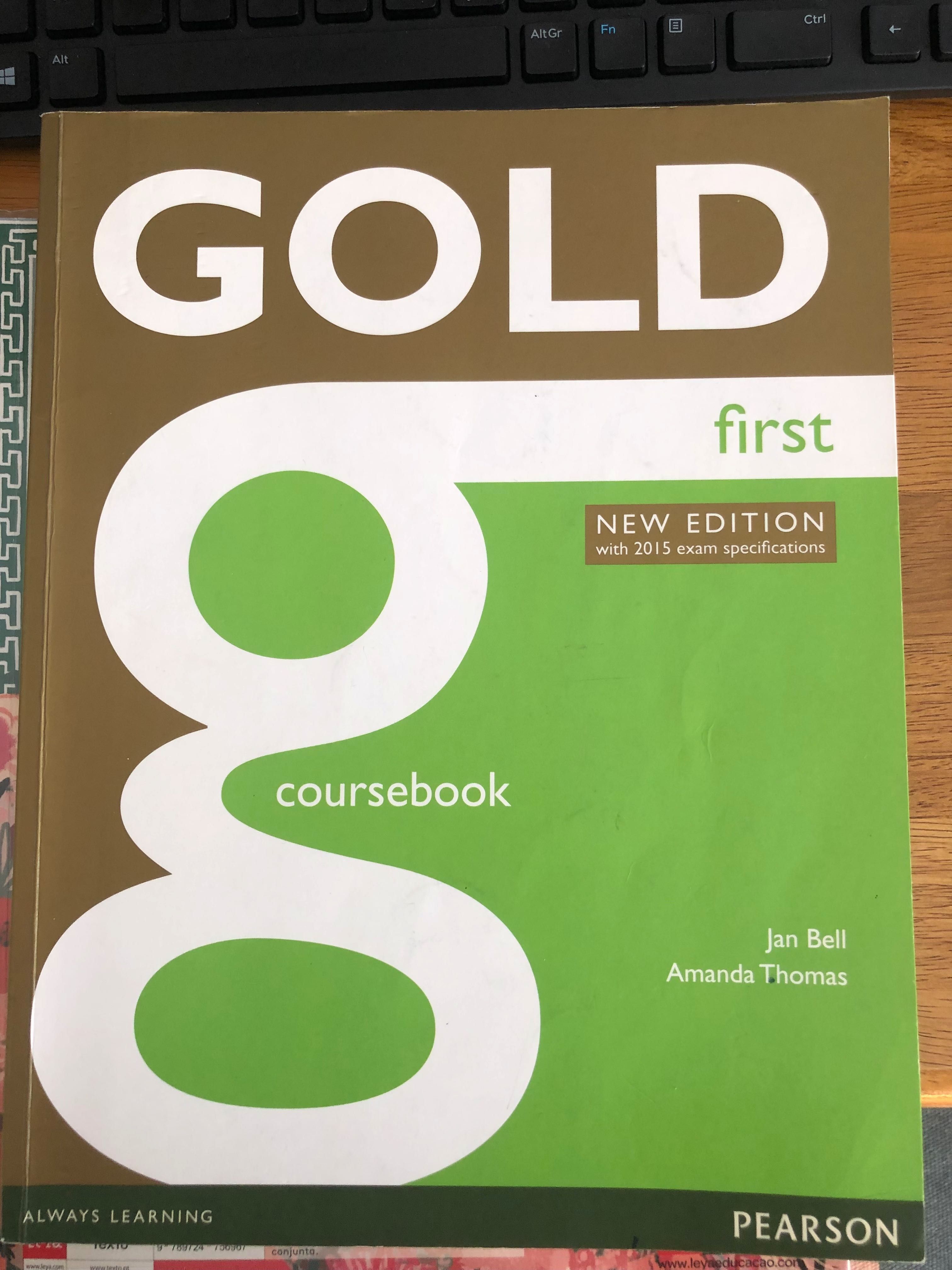 Manual de Inglês Gold First