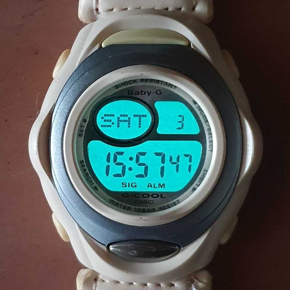 zegarek Casio BGC-100 Baby-G G-Cool animacje graficzne