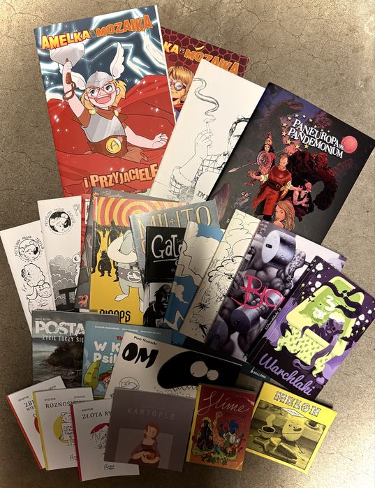 25 zinów polskich autorów unikaty z imprez komiksowych
