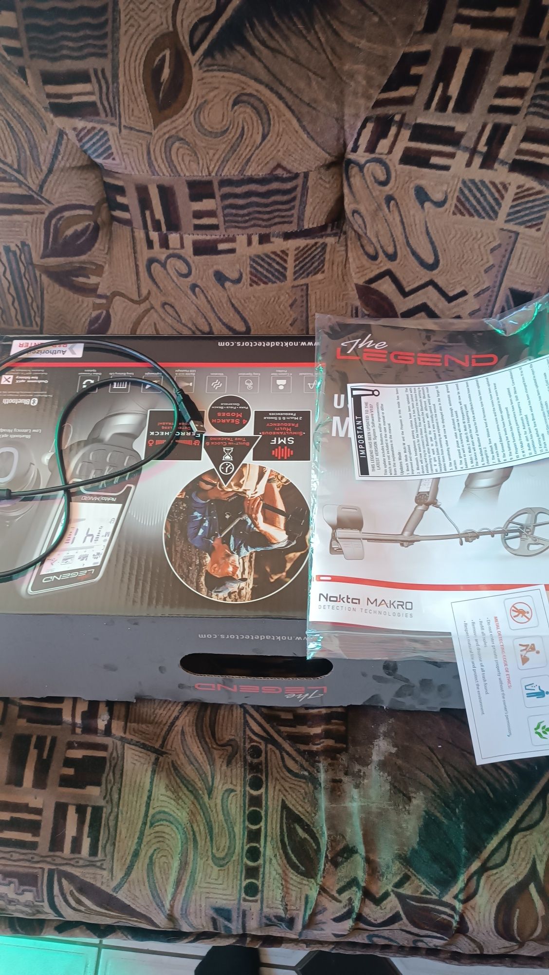 Металошукач nokta legend