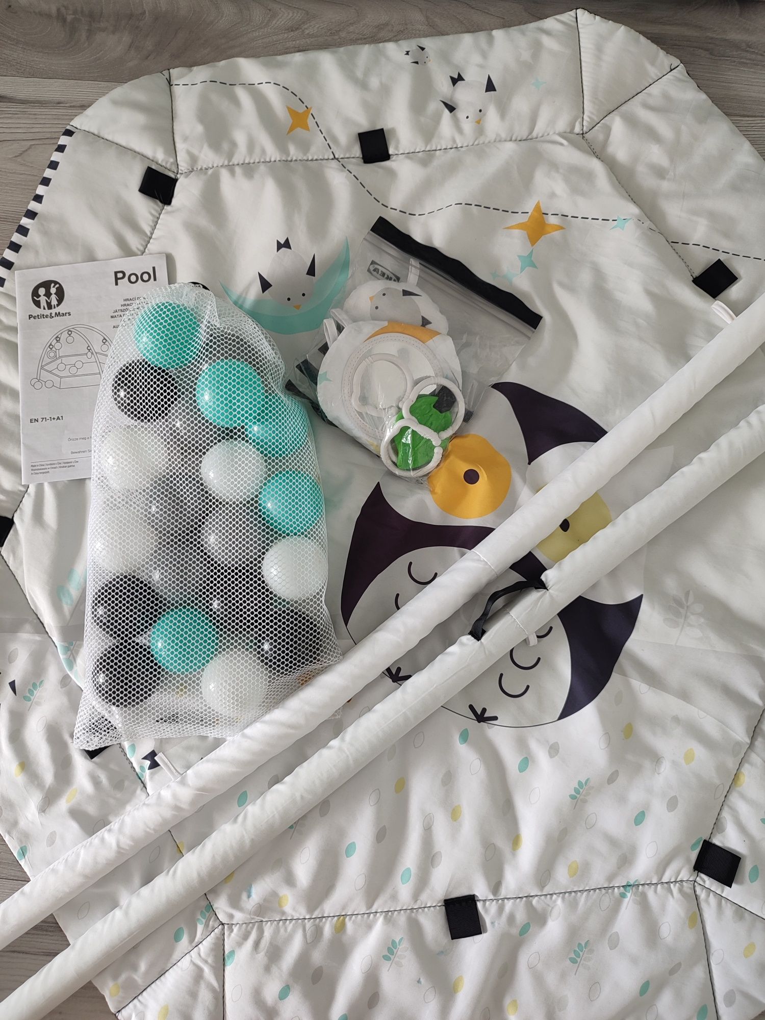Mata edukacyjna Petite&Mars pool 4in1