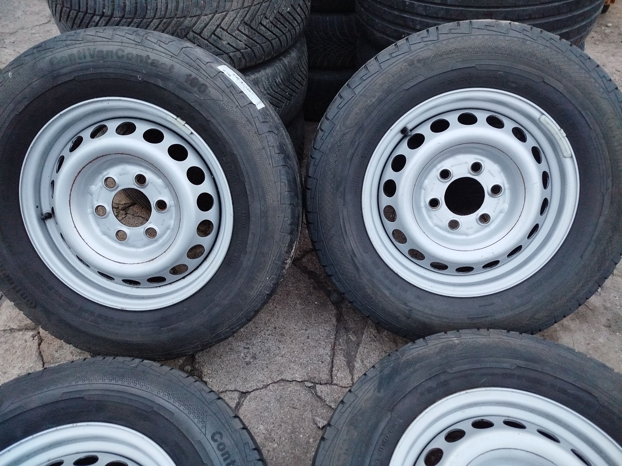 Koła Stalowe 6x130,R16,ET62 Mercedes Sprinter, VW Crafter 235/65/16C
