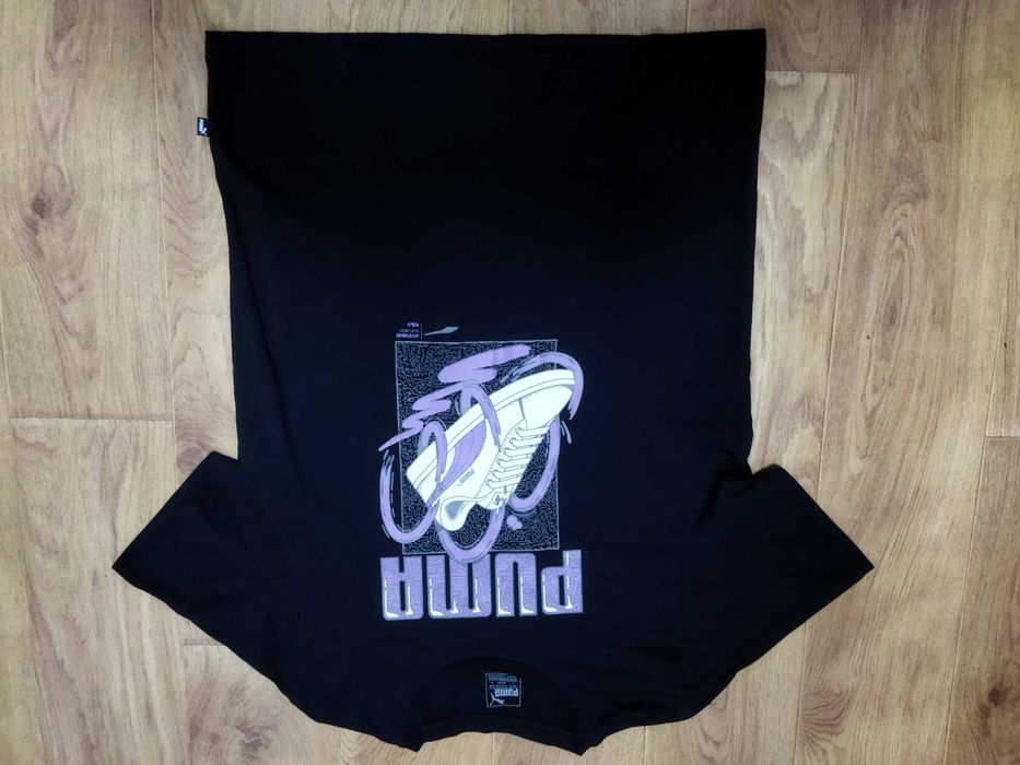 Футболка PUMA с принтом Розмір L