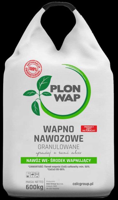 Wapno nawozowe granulowane - Wapno granulowane, wapno z magnezem