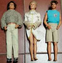 Lote 3 bonecos Ken 1968 Mattel Indonesia Vintage Ken Barbie Doll
