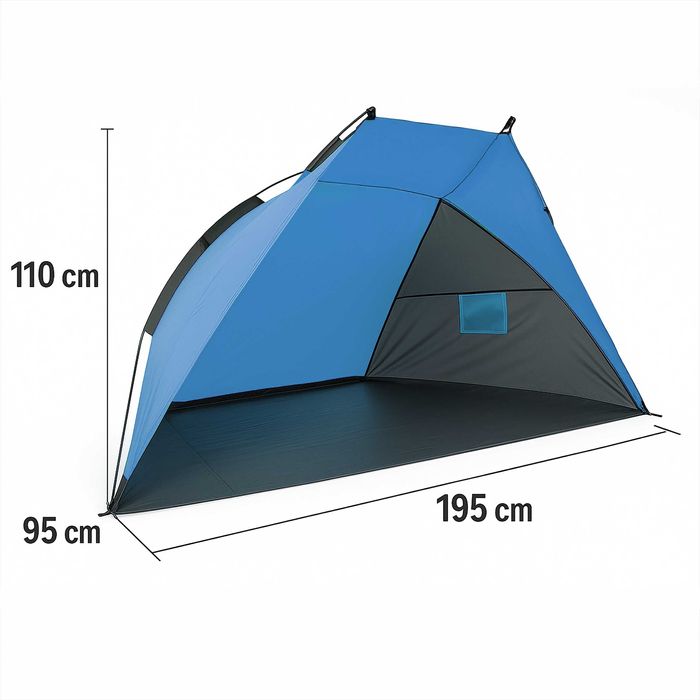 Namiot turystyczny kempingowy wodoodporny podróżny w dwóch kolorach