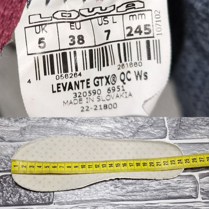 Непромокаемые ботинки Lowa Gore-Tex (38 размер)