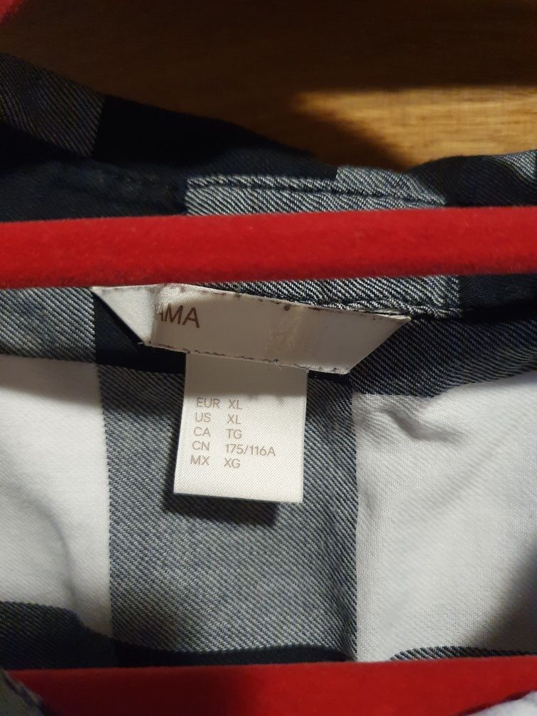 Koszula ciążowa w kratę, H&M Mama, XL