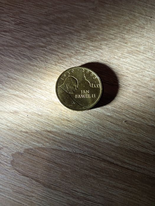 2 złote Jan Paweł ll