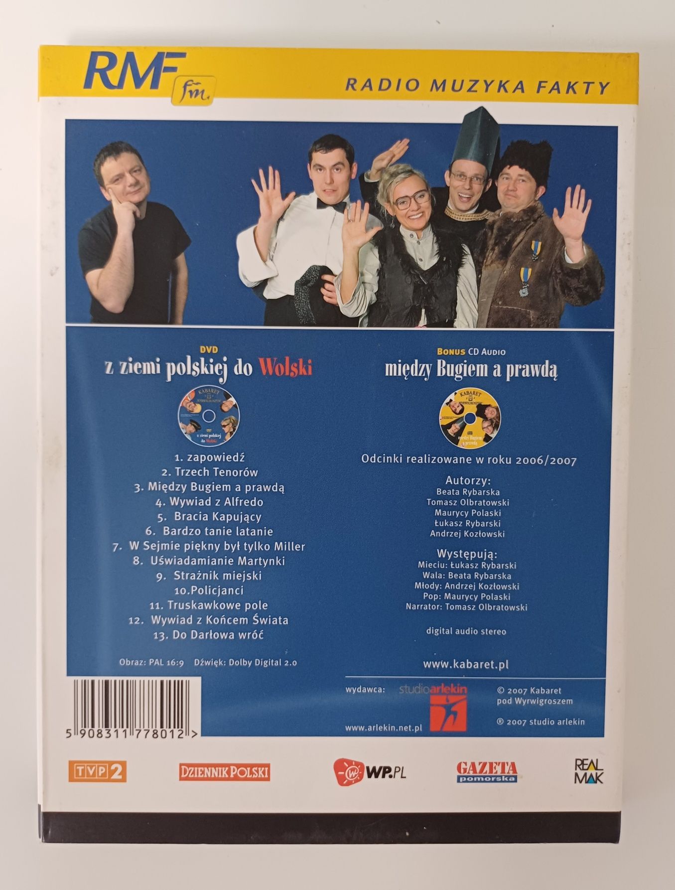 Kabaret pod Wyrwigroszem, 2 płyty DVD