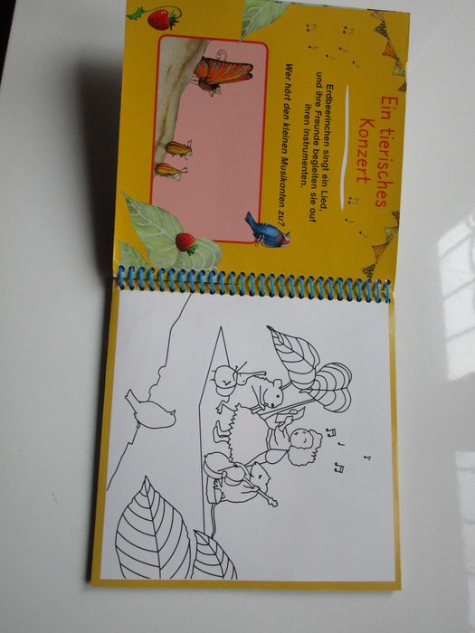 Водяная многоразовая раскраска