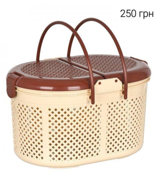 Кошик контейнер 6.2л для зберігання іграшок та іншого Турція